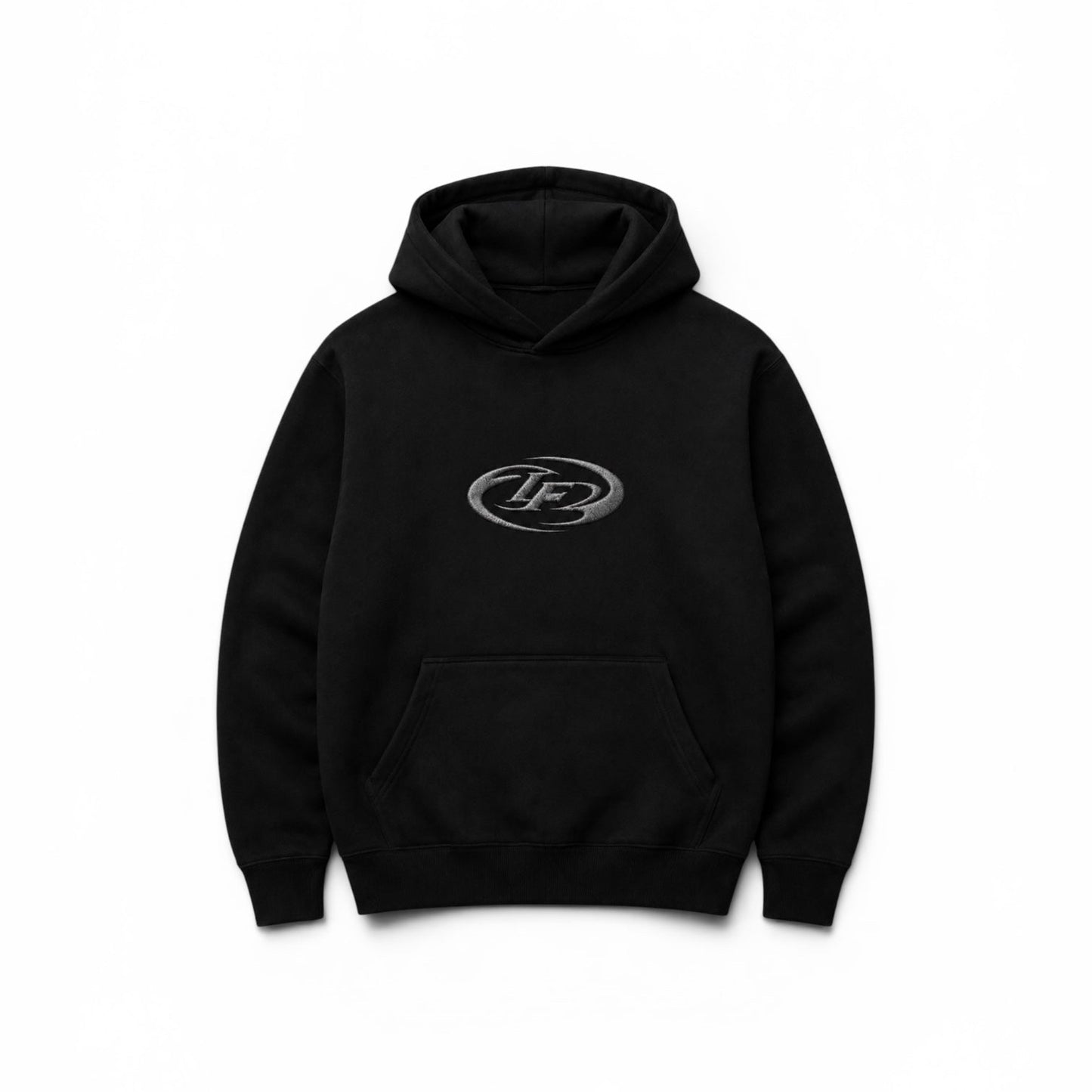 Embroidered Logo Hoodie