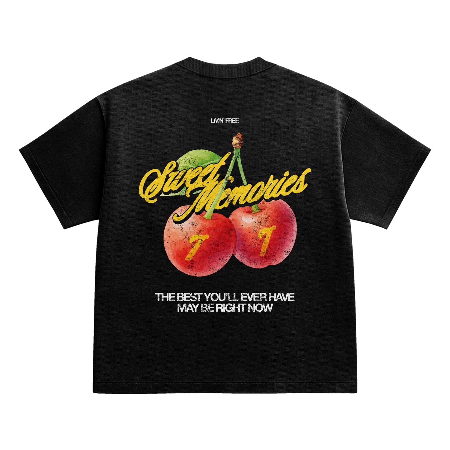 Sweet Memories Black - Slightly Oversized