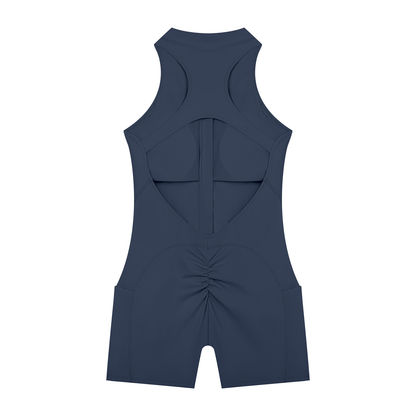 Women’s Quarter-Zip Yoga Romper (Copy 3)
