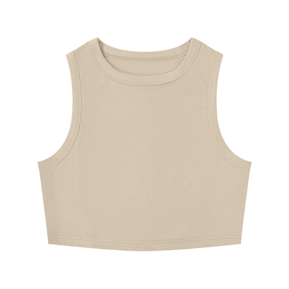 Women's Tight Crewneck Crop Tank Top