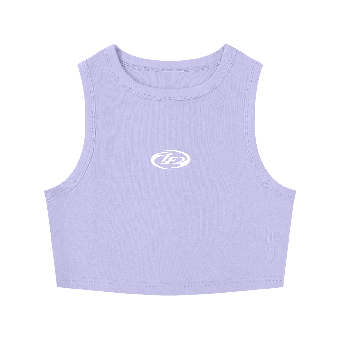 Lilac Leisure Crop Tank