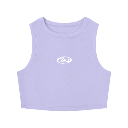 Lilac Leisure Crop Tank