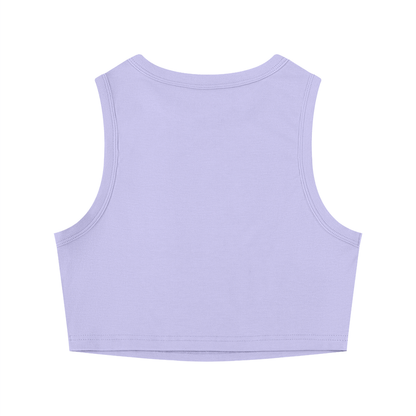Lilac Leisure Crop Tank