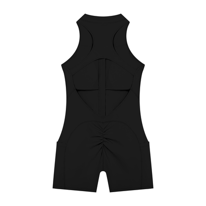 Women’s Quarter-Zip Yoga Romper (Copy)