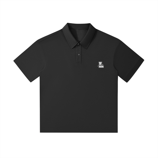 Drop Shoulder Short-Sleeve Polo