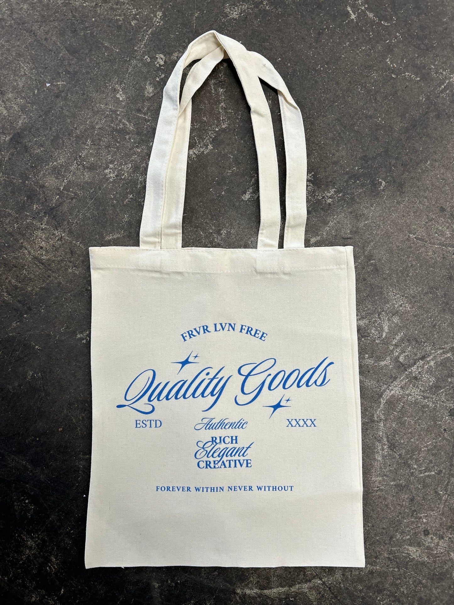 Quality Goods Spring Tote Bag