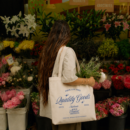 Quality Goods Spring Tote Bag