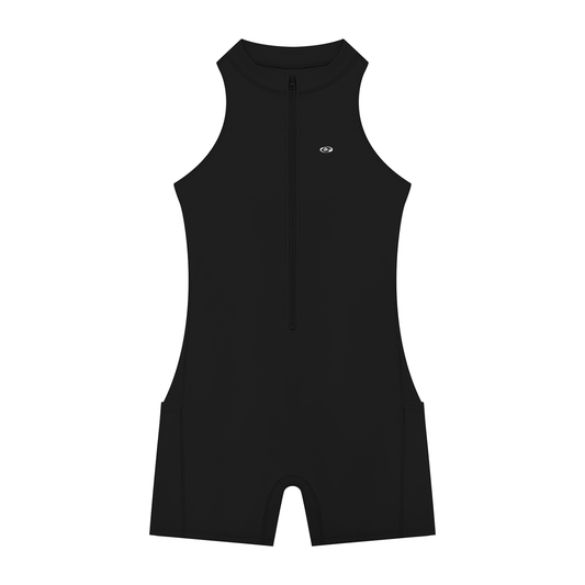 Women’s Quarter-Zip Yoga Romper