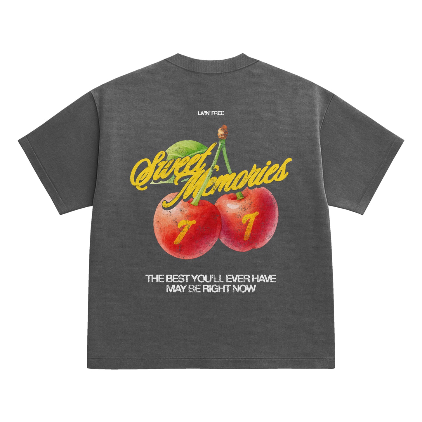 Sweet Memories Tee - Gray