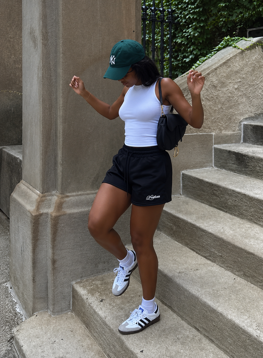 The Leisure Short — Black