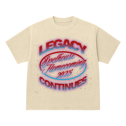 Spelhouse Homecoming Tee '25 - Designed to Crop