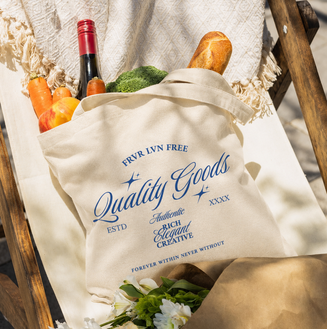 Quality Goods Spring Tote Bag