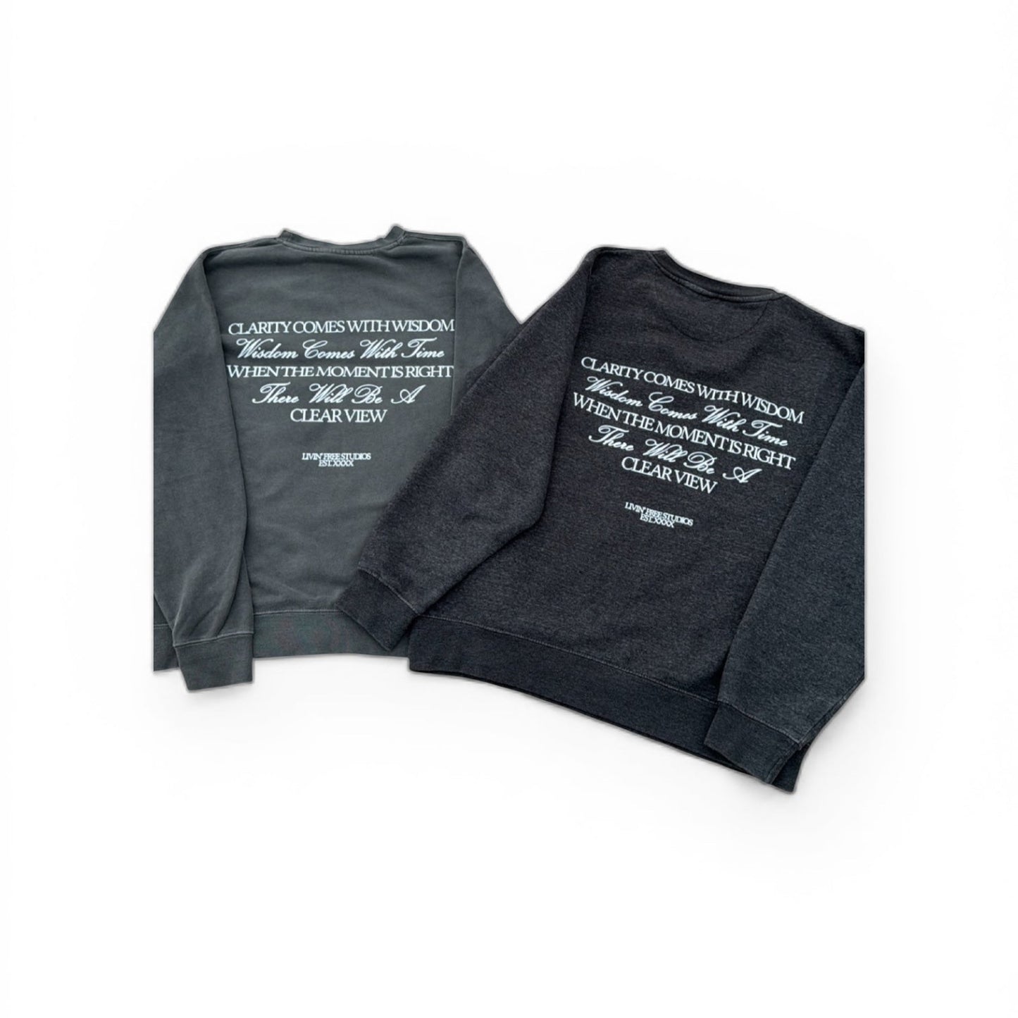 Clear View Crew Neck