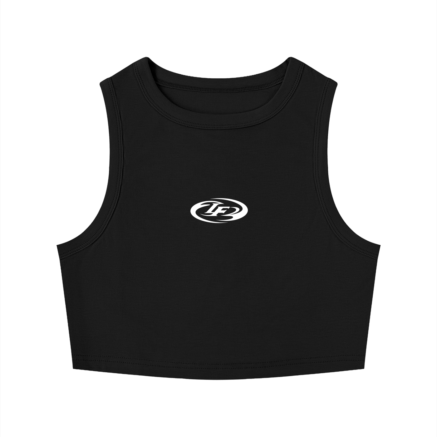 Women's Tight Crewneck Crop Tank Top
