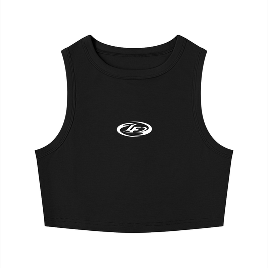 Women's Tight Crewneck Crop Tank Top