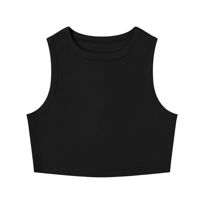 Women's Tight Crewneck Crop Tank Top