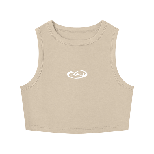 Women's Tight Crewneck Crop Tank Top