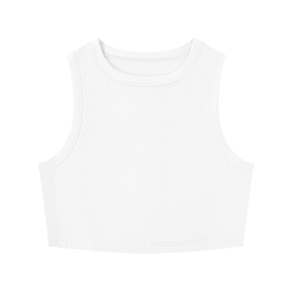 Women's Tight Crewneck Crop Tank Top