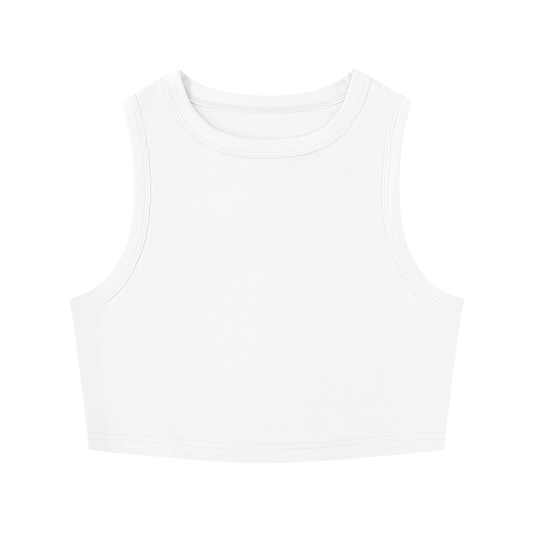 Women's Tight Crewneck Crop Tank Top
